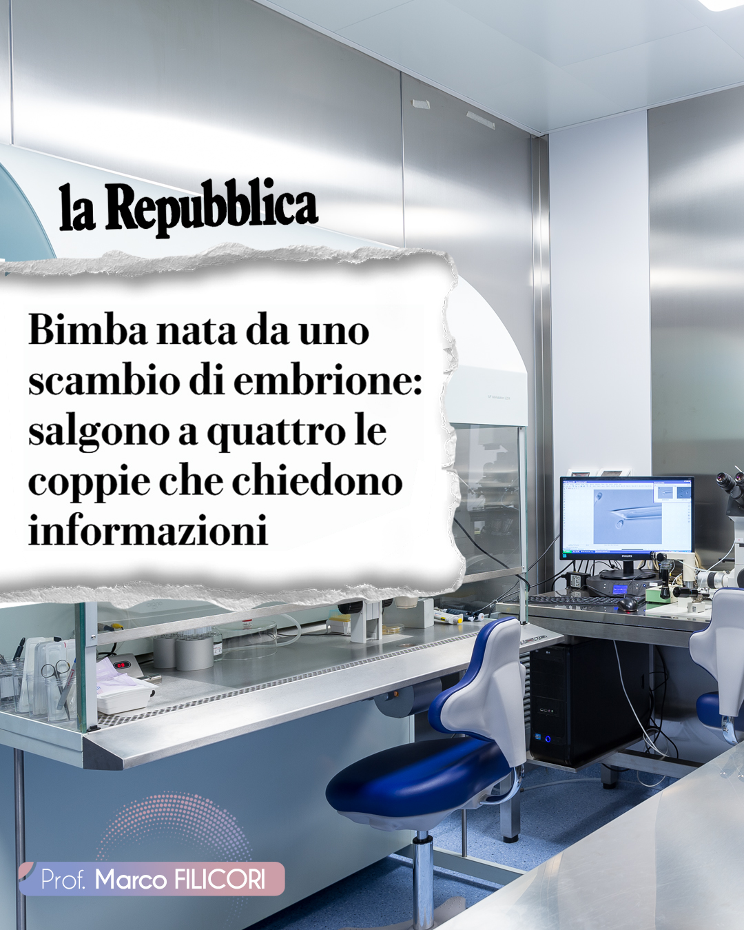 Scambio di embrioni involontario